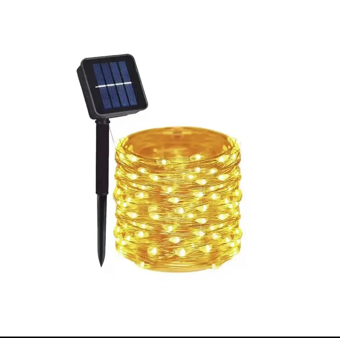Solar-Kupferdraht Lichterkette