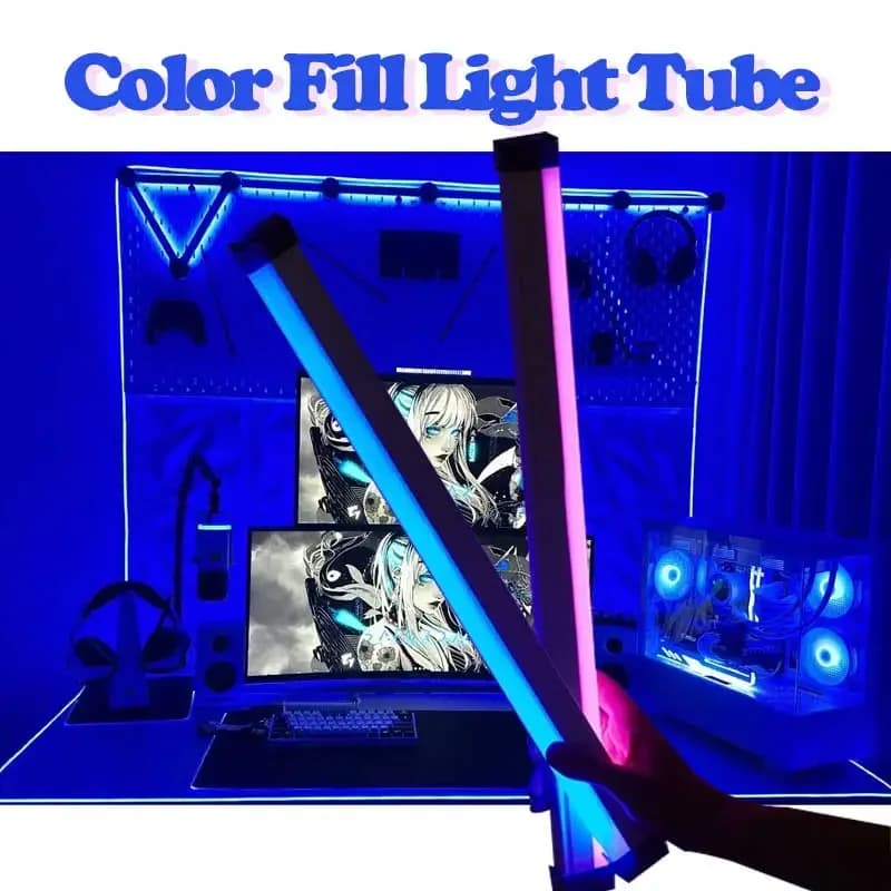 RGB USB Leuchtstab, 17cm oder 32cm