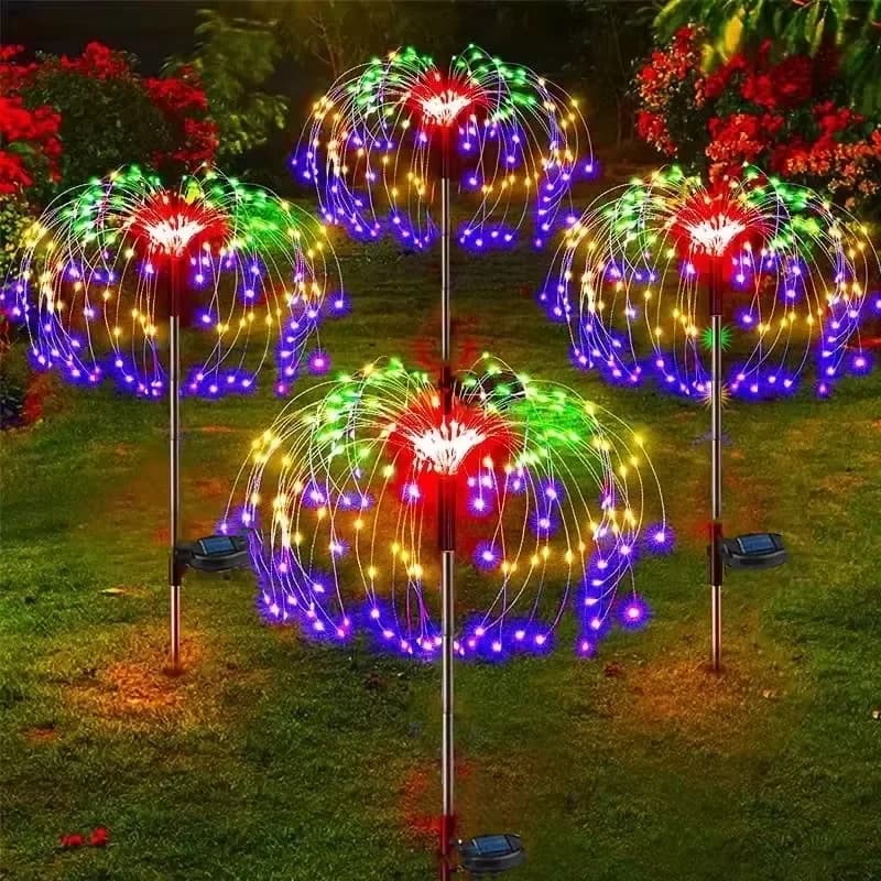 Solar-LED-Licht "Dandelion Firework" für den Garten