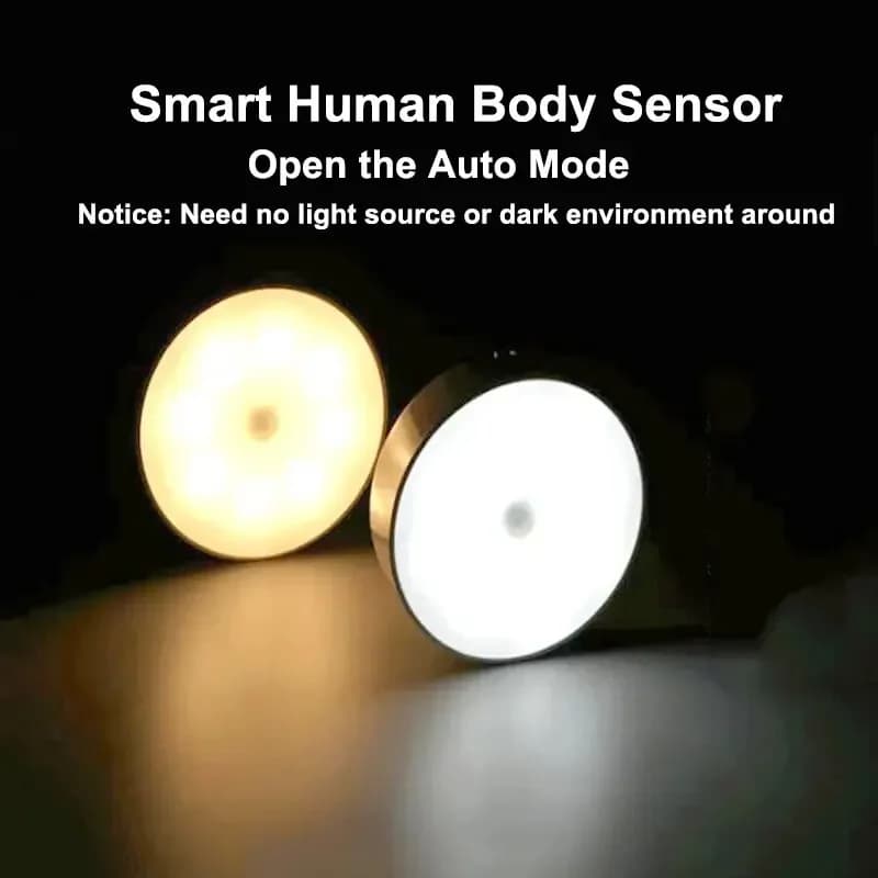 Wiederaufladbare magnetische LED-Touch-Nachtlicht, dimmbar