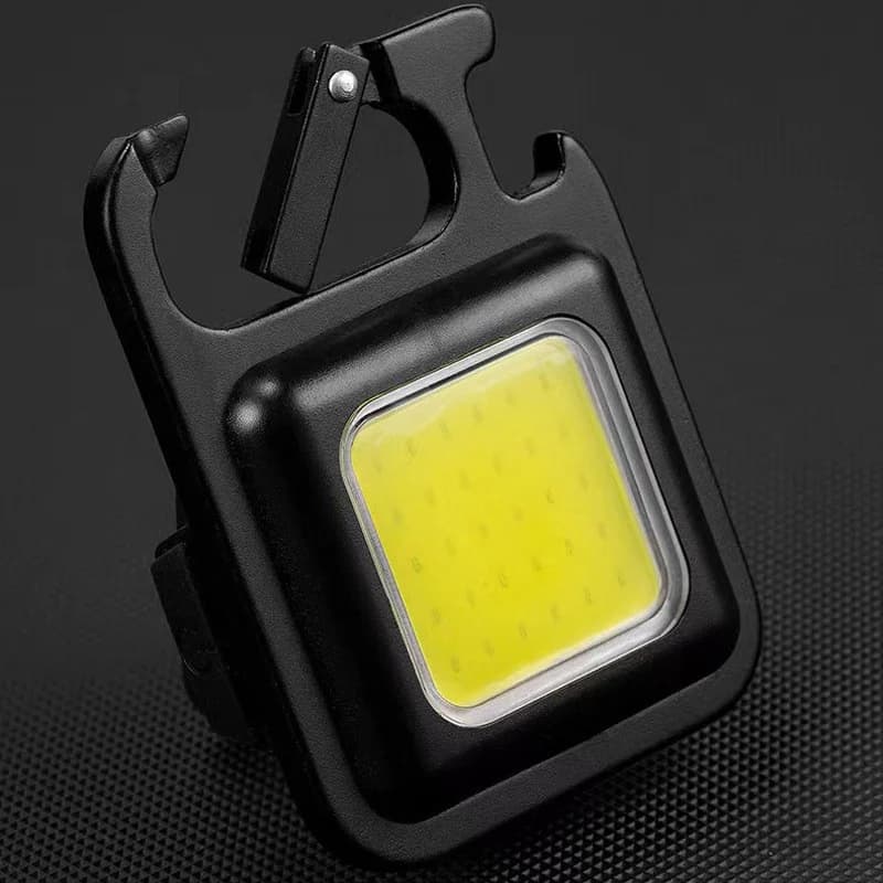 Mini COB-LED Schlüsselanhänger-Arbeitsleuchte, Typ-C wiederaufladbar